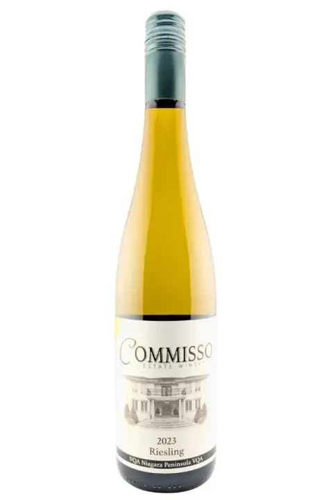 Bottle of Commisso 2023 Riesling