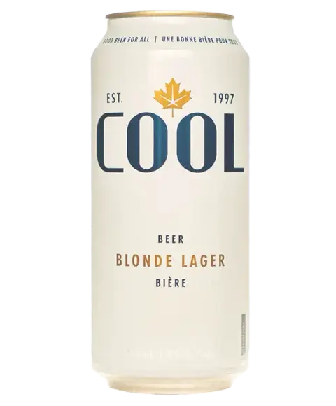 Cool Beer Lager can