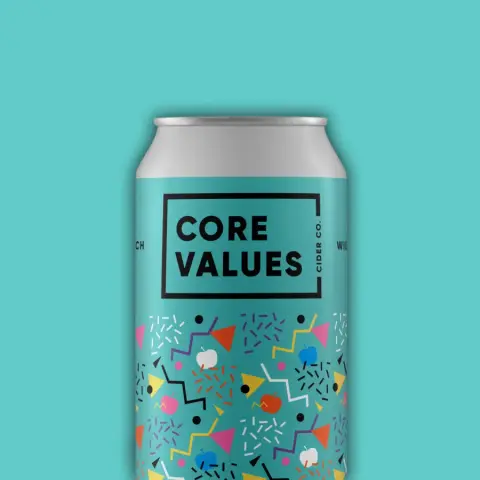 Core Values Cider Co. Marty McDry can