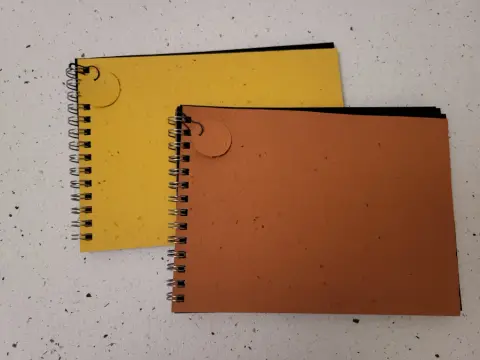 Small | Plantable Black Paper Sketchbook
