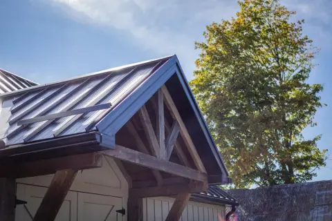 The restored barn at Dandor Estate Winery