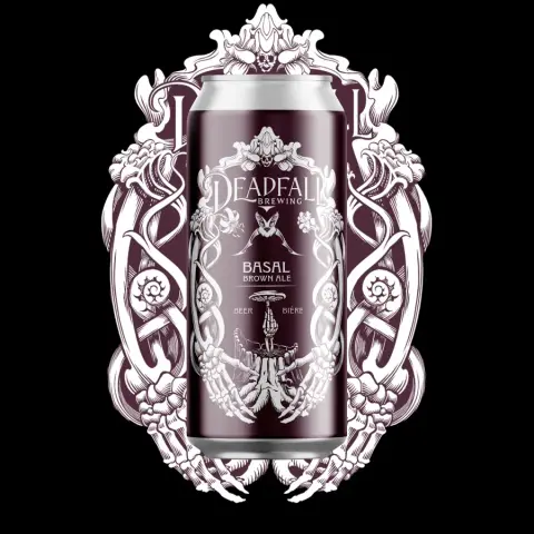 Deadfall Basal Brown Ale label