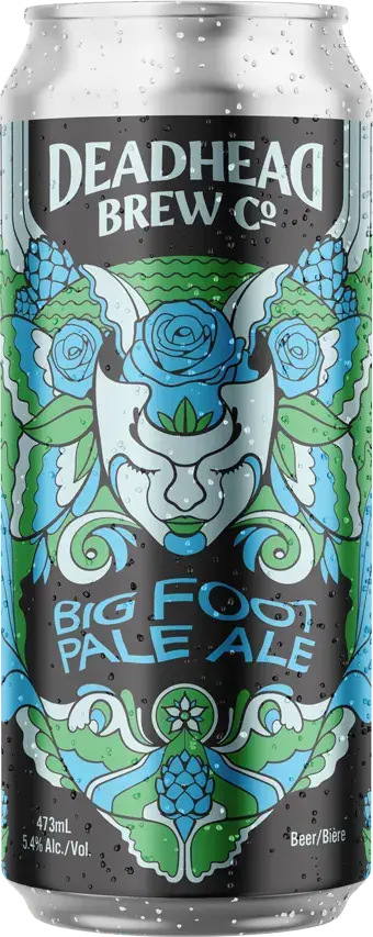 Can of Deadhead Big Foot Pale Ale