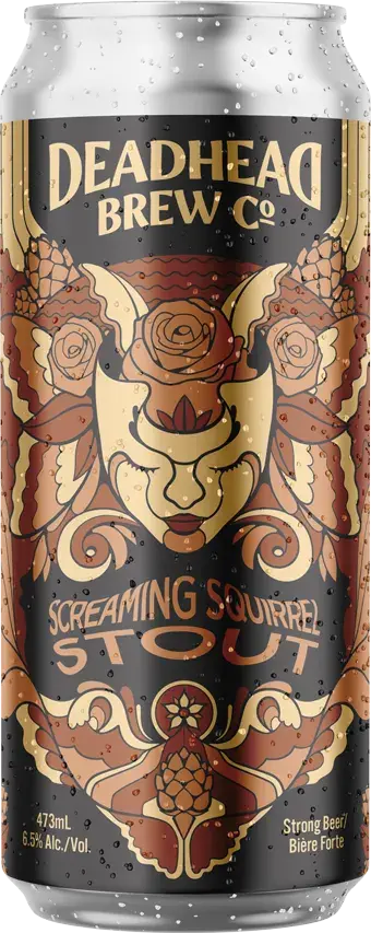 Can of Deadhead Screaming Squirrel Stout