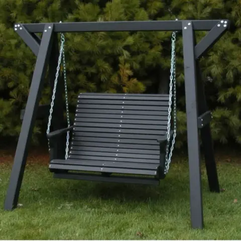 Poly-Luxe Lovers Porch Swing (Bench Only)
