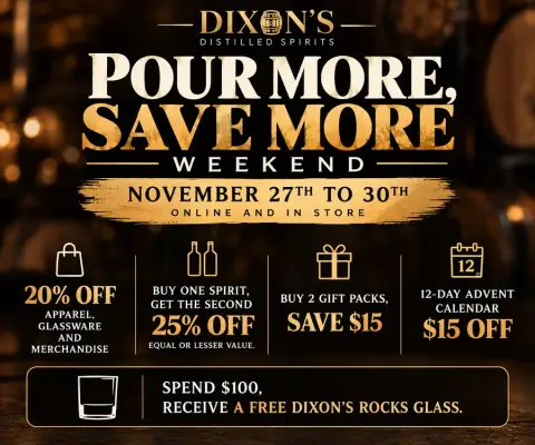 Dixon's Distilled Spirits product photo