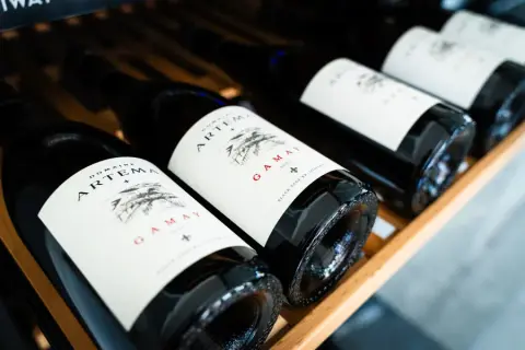 Domaine Artema wine bottle
