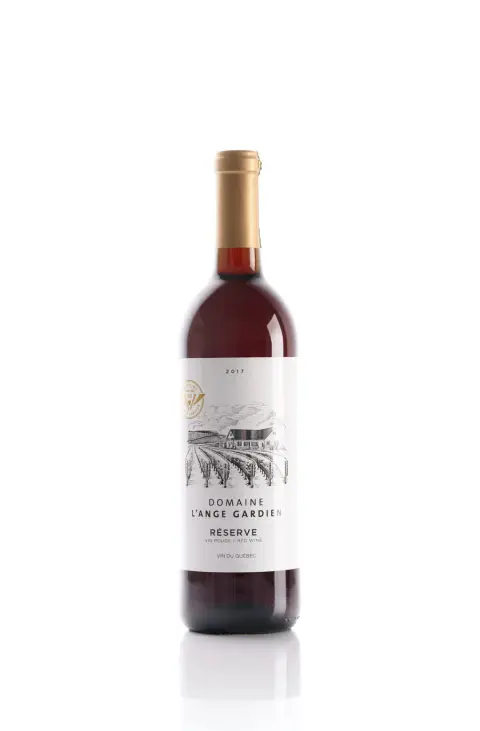 A bottle of Vin rouge Réserve