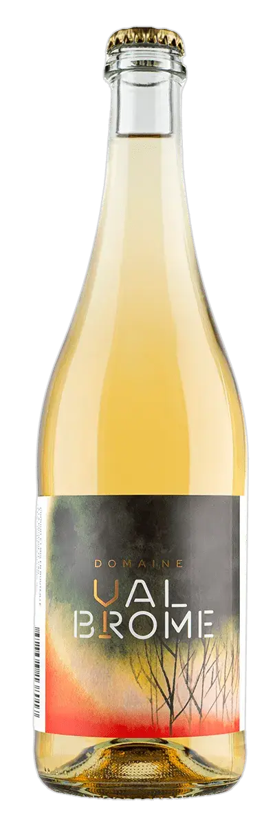 A bottle of Domaine ValBrome McIntosh du Domaine cider
