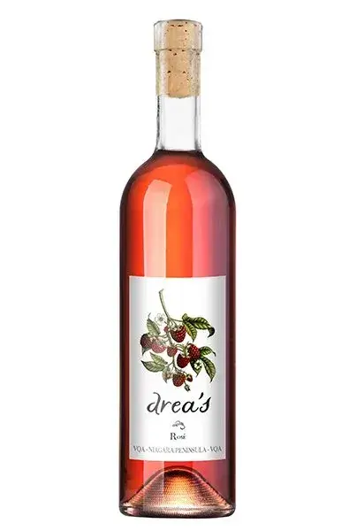Bottle of Drea's Rosato