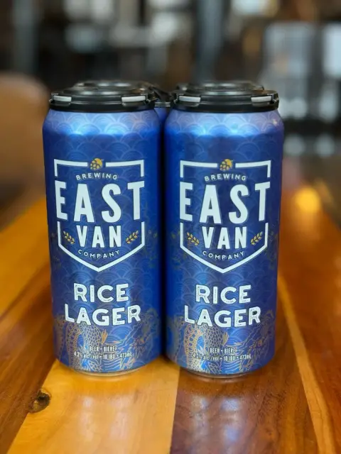 East Van Brewing Rice Lager 4-pack