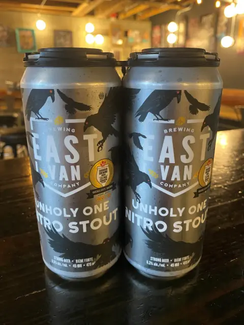 East Van Brewing Unholy One Stout 4-pack