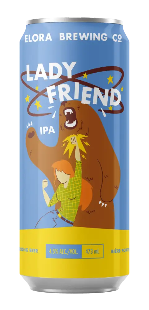 Lady Friend IPA can