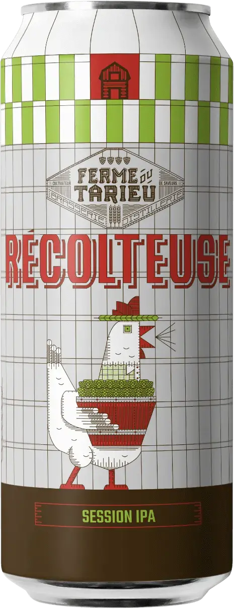 Can of Récolteuse session IPA