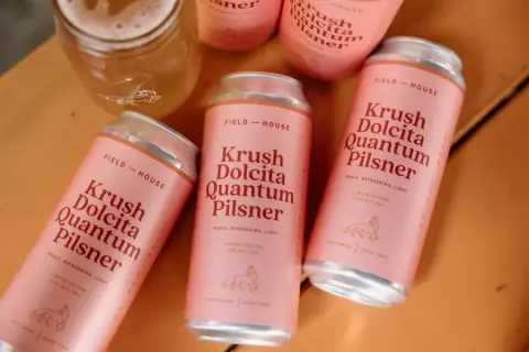 Krush Dolcita Quantum Pilsner 4.5% by Field House Brewing