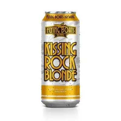 Can of Flying Boats Kissing Rock Blonde
