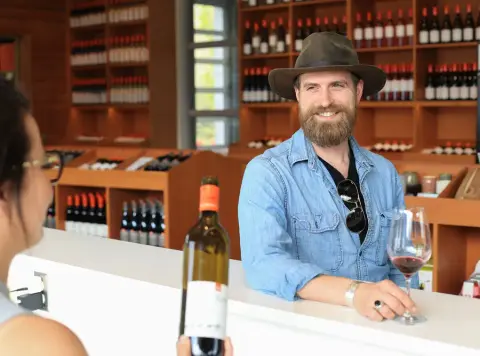 Fort Berens tasting room