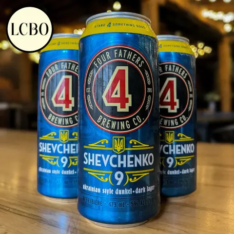 Shevchenko 9 Ukrainian Dunkel can