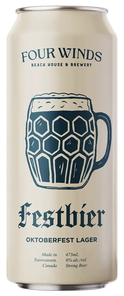 Four Winds Beach House Festbier tall can