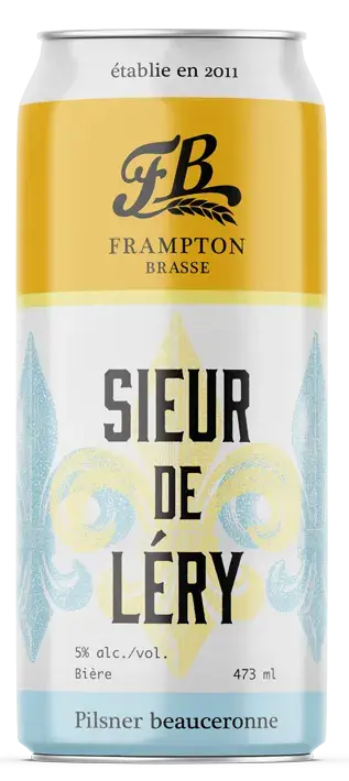 Can of Sieur de Léry pilsner