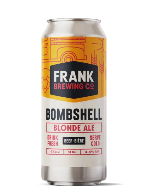 Bombshell Blonde Ale 473 mL can