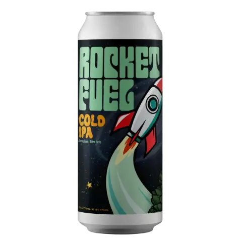 Rocket Fuel Cold IPA can