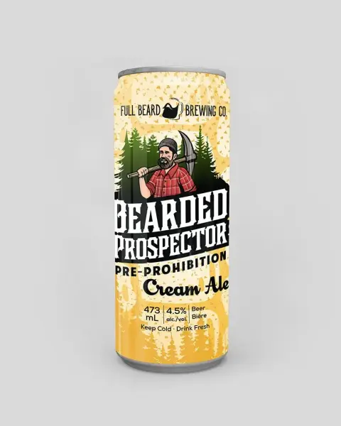The Bearded Prospector cream ale