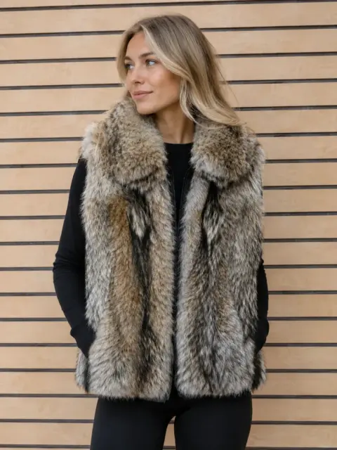 Coyote Fur Vest
