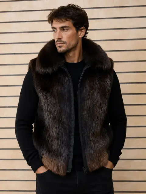Beaver Fur Vest
