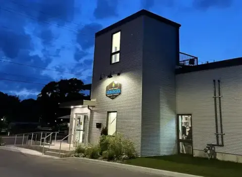 Ganaraska Brewing Company building in Port Hope