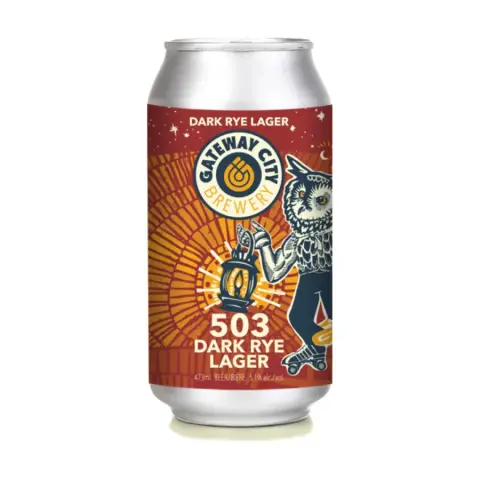 503 Dark Rye Lager 473 mL can