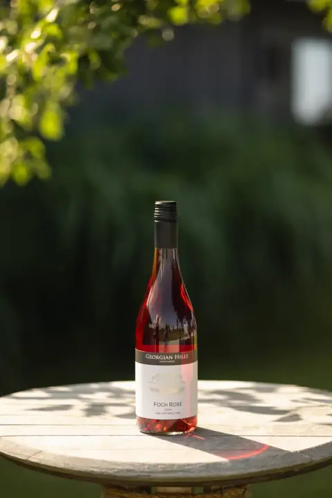 Georgian Hills Foch Rosé bottle