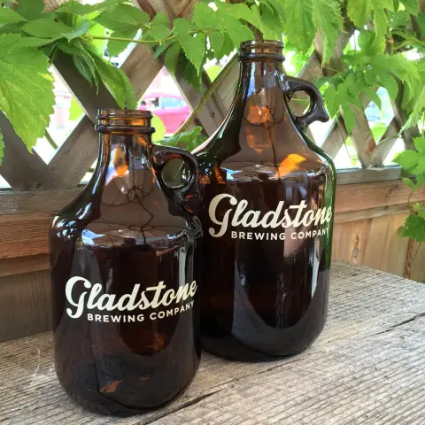 Gladstone Brewing growlers
