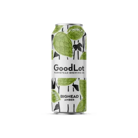 Can of GoodLot Bighead red ale