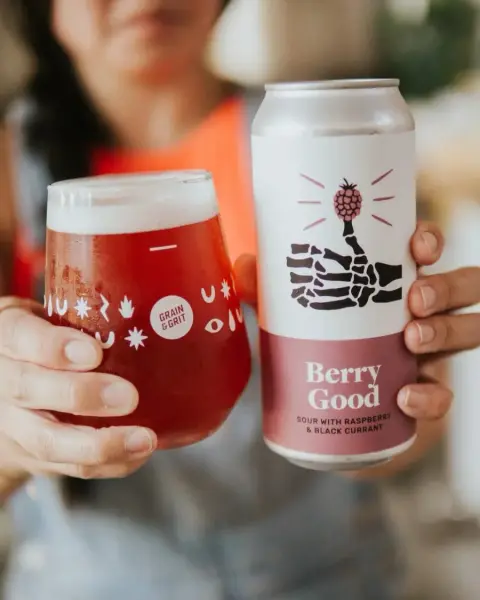 Grain & Grit Berry Good sour with black currant, raspberry and hibiscus
