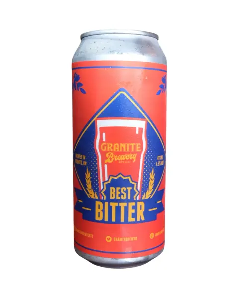 Tall can of Granite Best Bitter