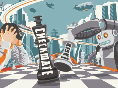 Checkmate lager can from Grey Matter Beer Company