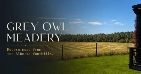 Grey Owl Meadery in the Alberta foothills