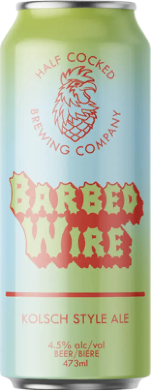 Barbed Wire Kolsch-style ale can