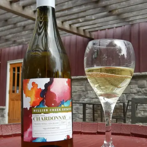 Bottle of Hillier Creek Estates Chardonnay