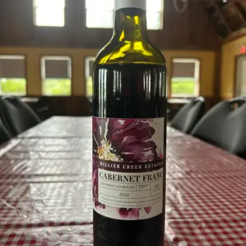 Bottle of Hillier Creek Estates Cabernet Franc