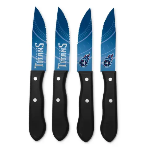 NFL Tennessee Titans 4 pc Steak Knives