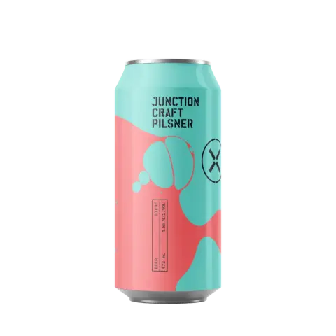 Can of Junction Craft Pilsner