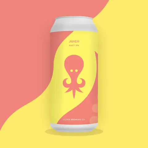 A can of Kilter Juicii Hazy IPA