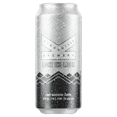 Can of Kingsville Brewery Light Eh! Lager