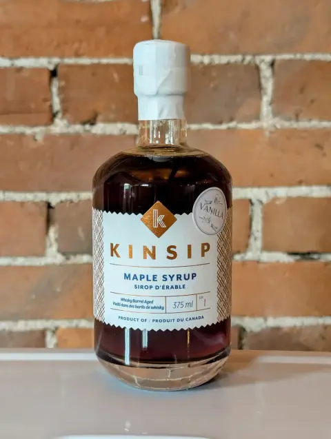 Vanilla Barrel-Aged Maple Syrup