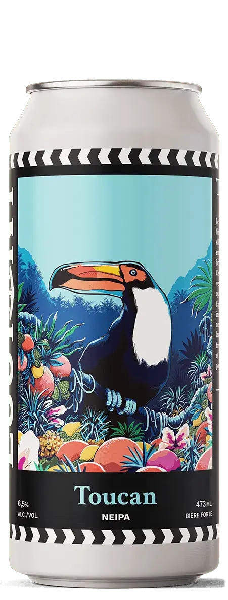 A can of Toucan NEIPA from L'Octant