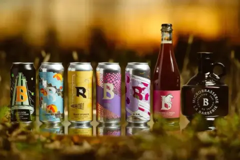 La Barberie beers in take-home formats