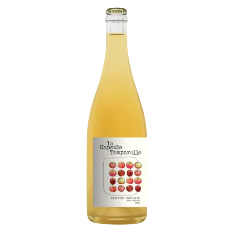La Capsule Temporelle Histoire complète cider bottle