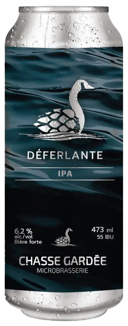 Can of La Déferlante IPA from La Chasse-Gardée